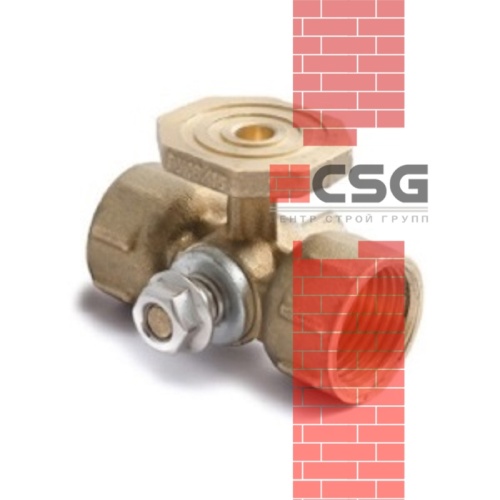 Кран для манометра 3-ходовой 11б18бк(ф)2 Ду 15 Ру16 ВР G1/2" с фл Пензапромарматура 01311100, DN 15, 1/2 дюйма