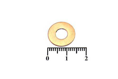 Шайба медная 6х14х0.5