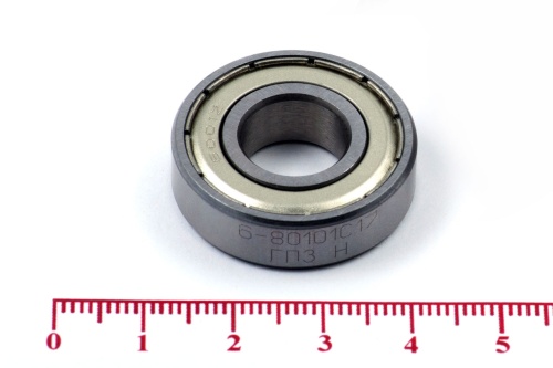 Подшипник 6001 ZZ (6-80101 С17) 12*28*8мм ГПЗ/СПЗ-4 (шт)