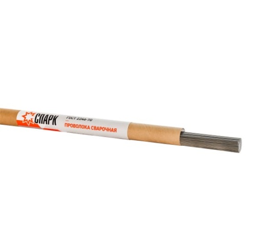 Проволока сварочная Св-06Х19Н9Т 2 мм в прутках СПАРК 4673727887368