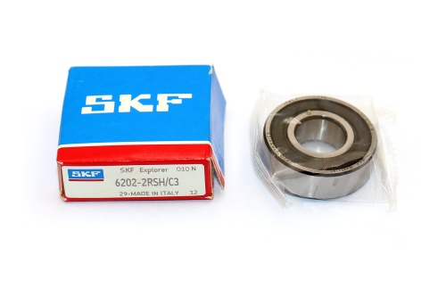 Подшипник SKF 6202 2RS C3 (180202 (76)) 15*35*11мм (шт)