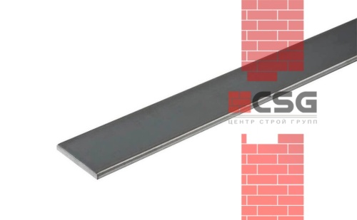 Полоса горячекатаная оцинкованная 40х5 оцинкованный, длина 6 м, марка Ст3