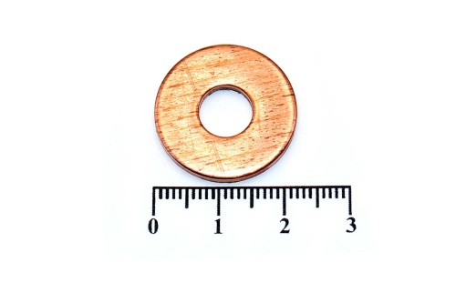 Шайба медная 8х22х2.0