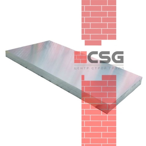 Плита дюралевая 40х1500х3000 РТ-Техприемка, марка Д16Б