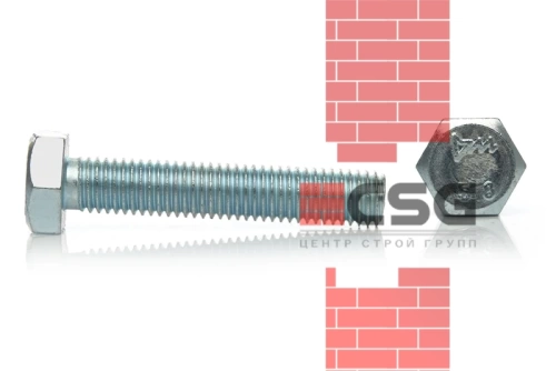 Болт с полной резьбой 5x20 оцинк. DIN 933 (5кг)